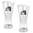Phoenix Coyotes NHL 2pc 16oz Pilsner Glass Set - Primary Logo by Great American Products