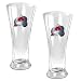 Phoenix Coyotes NHL 2pc 16oz Pilsner Glass Set - Primary Logo by Great American Products
