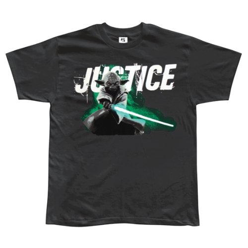  Star Wars - Justice Yoda Gel Print Youth T-Shirt