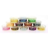 MASH Premium Nail Art Nailart Manicure Glitter Confetti Shapes for 3D Designs