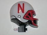 NEBRASKA CORNHUSKERS 3-D Logo Helmet Shaped Night Light