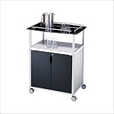 Peter Pepper 7970-X-X and Avonite Top Finish WheeliesÂ® Hospitality Cart with Avonite Finished Top Ki
