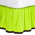 Bacati Valley of Flowers Bedskirts