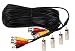 siamese18 - 100 FT Power Video Audio Cable BNC RCA