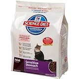 Hill's Science Diet Adult Sensitive Stomach Dry Cat Food - 15.5-Pound Bag