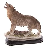 Figurine Loup hurlant