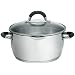 Ready Steady Cook - Bistro - 24cm Casserole with Lid - Stainless Steel