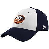 New Era New York Islanders Navy Blue 39THIRTY Stretch Fit White Front Hat