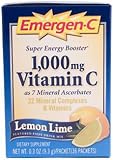 Emergen-C Lemon/Lime 36 Packets