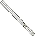 Chicago Latrobe 157L High-Speed Steel Short Length Drill Bit, Uncoated (Bright), Round Shank, Left Hand Flute, 118 Degree Conventional Point, Wire Size #37 (Pack of 12)