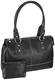 Bugatti Fergie 49607201, Sac &agrave; main femme - Noir - V.6
