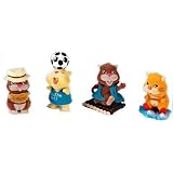 Zhu Zhu Mini Pets - 4 Figurines (Chunk - Nugget - Pipsqueak - and Num Nums)