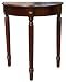 Accent Tables - Half Moon Table - Cherry