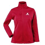 Wisconsin Badgers Women's Red Soft Shell Bonded Jacket