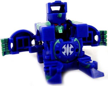 Bakugan Battle Brawlers - Loose Figure - Zoack (Special Attack Trap - Blue)