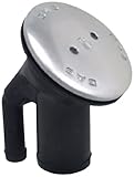 Perko 0540DPGCHR Chrome Angled Neck Marine Vented Fill for 1.5