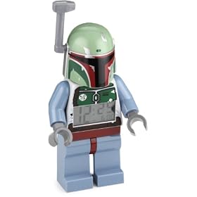 LEGO 9003630 Star Wars Bobba Fett Minifigure Clock