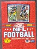 1990 Score Football Cards Unopened Box Series 1