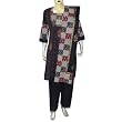 Indian Salwar Kurta Cotton Printed Embroidered Dress Size M (slk428)