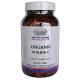 Healthy Aging Nutraceuticals Organic Vitamin C 90 Vegetarian Tablets