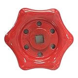 岩崎製作所 プレスハンドル 鉄製(赤) 53VHIR055S