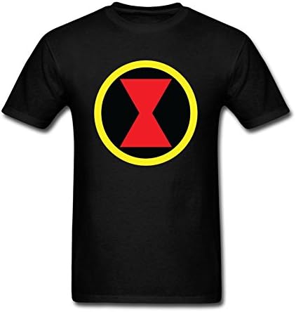 Nisnao Men's Black Widow Womens Distressed Icon Short Sleeve T-Shirt