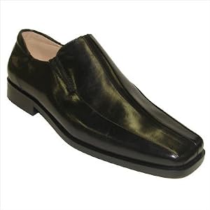 Giorgio Brutini 172191 Pleated Vamp Slip-on in Black by Giorgio Brutini