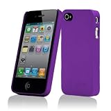 splash ZERO Slim-Fit PolyCarbonate Snap-On Case for iPhone 4 4G (PURPLE)