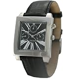 Trump Mens Executive Collection Calendar Watch Black Dial
