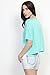 TheMogan Women's Slouchy Short Sleeve Loose Fit Crop Top Casual Fashion T-shirts