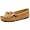 Minnetonka Women's 407 Kilty Moccasin,Tan,9 M US
