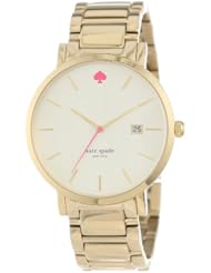 kate spade new york Womens 1YRU0009 Large Gold Bracelet Gramercy Watch