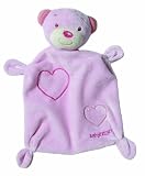 Fehn Rainbow Teddy Comforter (Pink)