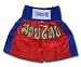 (XL) Muay Thai Boxen Boxing Short Shorts rot blau