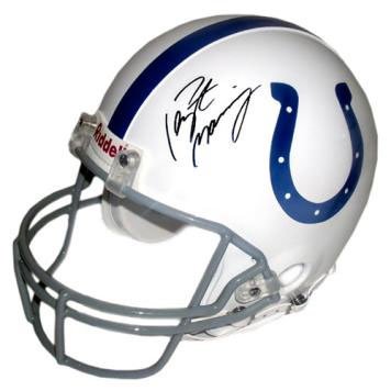 Peyton Manning Signed Steiner Football Helmet-Official