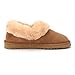 Sheep Touch Women's BALM Twin-Faced Australian Sheepskin Slippers Closed-Back Chestnut