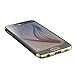 Galaxy S6 Case - Poetic Samsung Galaxy S6 Case [View Series] - [Lightweight] [Thin] [Metallic Color][Touch-Sensitive Cover] [Easily answer/reject calls] Polycarbonate Cover Case for Samsung Galaxy S6 Gold/Black (3-Year Manufacturer Warranty From Poetic)