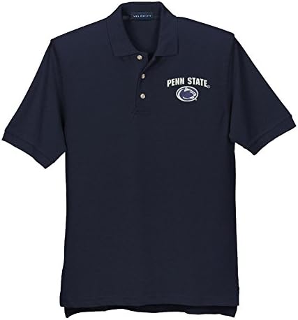 Penn State Nittany Lions Performance Tech Polo Navy Arch Over - XL - navy