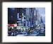 Rush Hour Traffic on Duenhua N. Road, Taipei, Taiwan Lonely Planet Collection Framed Art Poster Print by Tom Cockrem, 22x18