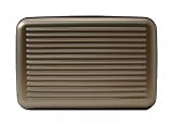 &Ouml;GON DESIGN - CARD HOLDER - Kartenetui aus Aluminium (dunkelgrau - darkgrey)