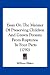 Essay on the Manner of Preserving Children and Grown Persons from Ruptures: In Four Parts (1792)