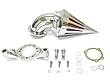 Harley Davidson CV Carburetor Delphi V-Twin Cruiser High Quality Chrome Billet Aluminum Cone Spike Air Cleaner Kit Intake Filter Motorcycle