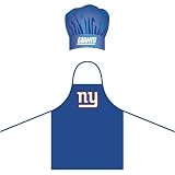 NFL New York Giants Chef Hat and Apron Set