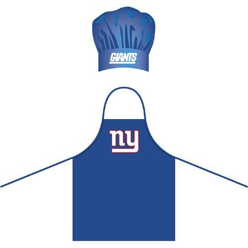 NFL New York Giants Chef Hat and Apron Set