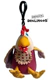 Déglingos - Porte Clés Chikos des Déglingos - en Tissu - Hauteur 12 cm