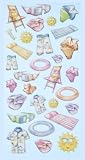 Eigenschaften Hobbyfun / Creapop SOFTY-Stickers Sommer - Sonne - Urlaub 3451172