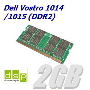 2GB Speicher / RAM für Dell Vostro 1014 /1015 (DDR2)