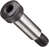 Alloy Steel Shoulder Screw, Hex Socket Drive, 3/8' Shoulder Diameter, 5/16'-18, 1/2' Shoulder Length (Pack of 25)