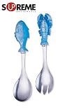 Salad Server Set of 2 - Washed Design