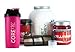 Core150 Attitude Shaker - Pink - 35oz Protein Shaker Bottle. Contains easy stack removable storage with 3 compartments